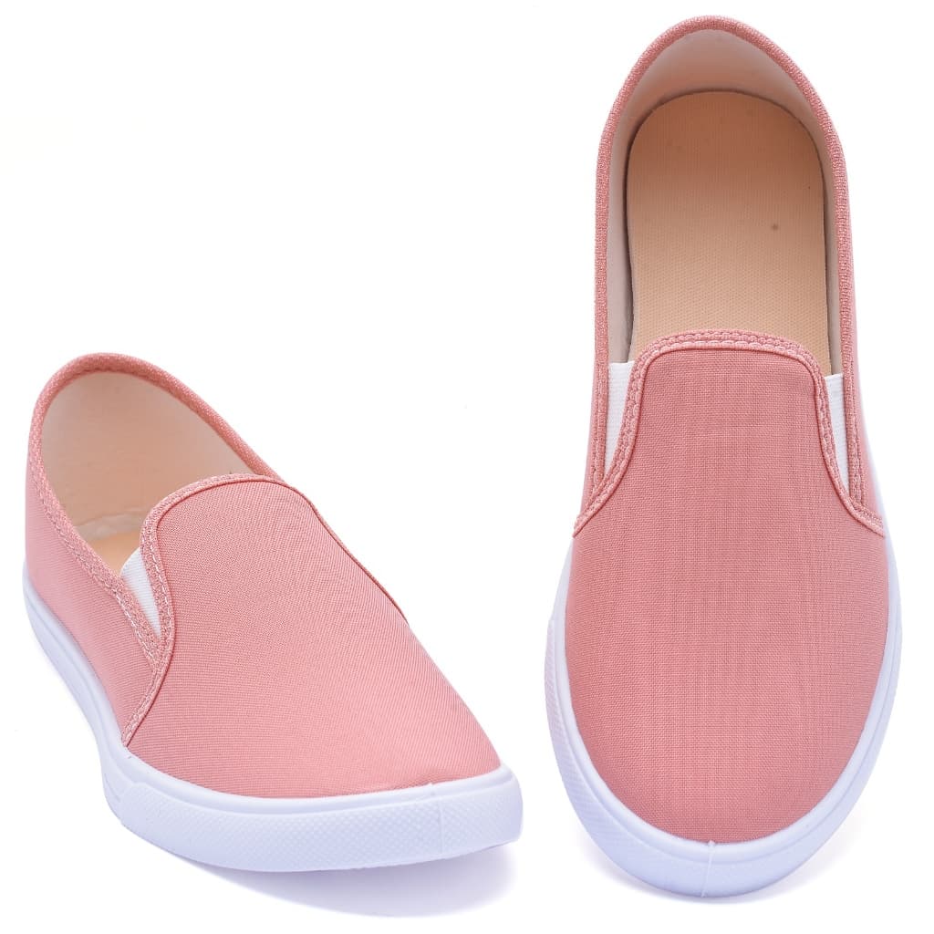 Sapatilha Feminina Iate Slip On Casual Calce Fácil Confortável