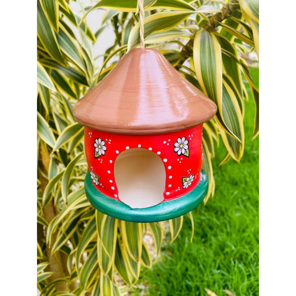 Casa Casinha de Pássaro Decoração Ambiente Enfeite Jardim