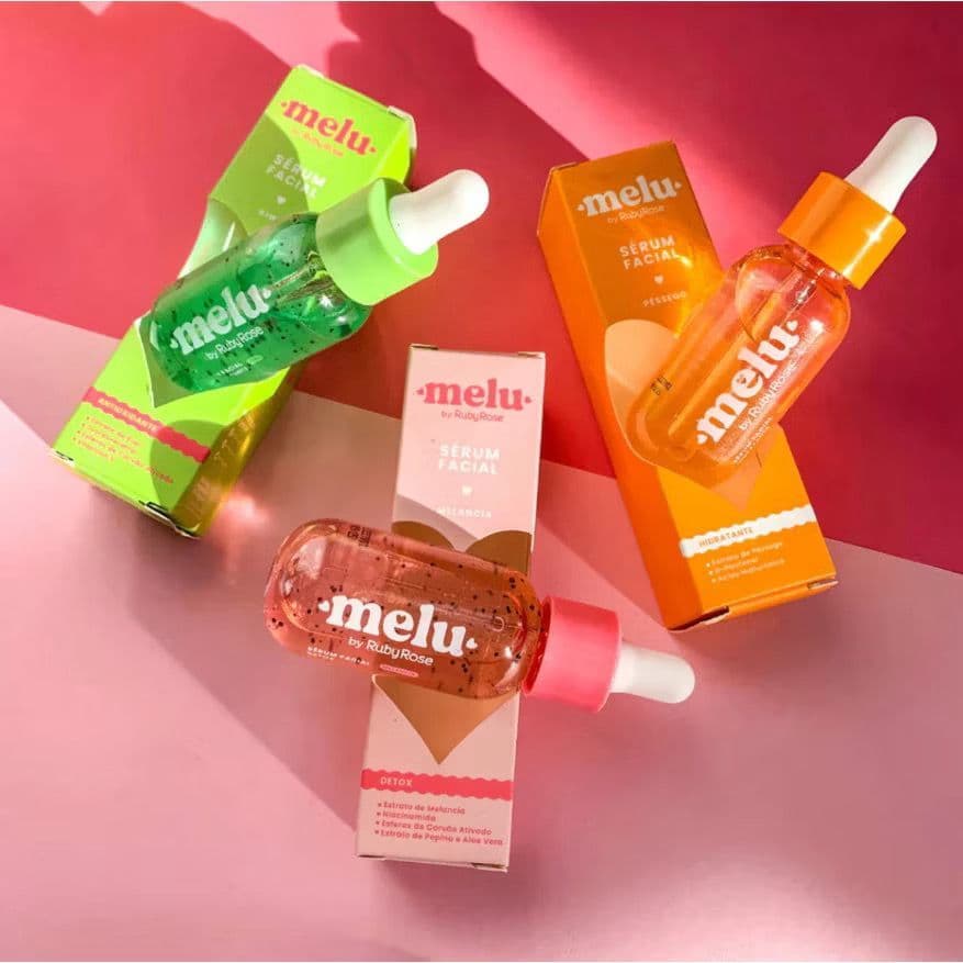 Melu By Ruby Rose Sérum Pêssego/ Melancia/ Kiwi RR-4000