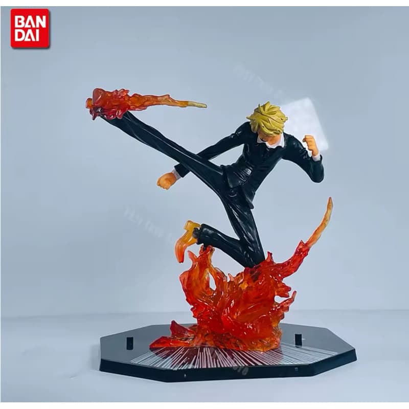 action figure Figura de Ação - Vinsmoke Sanji - Perna Negra - One Piece - Luffy