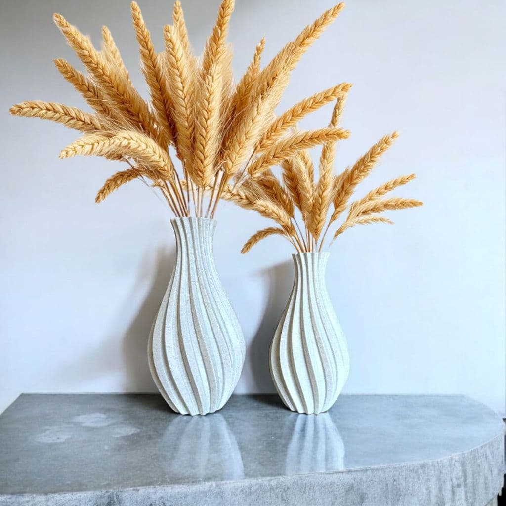 Kit 2 Vasos Decorativos Stylish Decoração Ambiente Sala