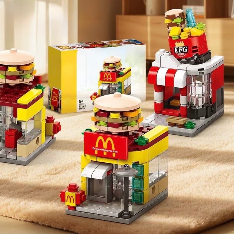 Brinquedo de Montar Arquitetura Mini – Desenvolvimento Criativo para Crianças