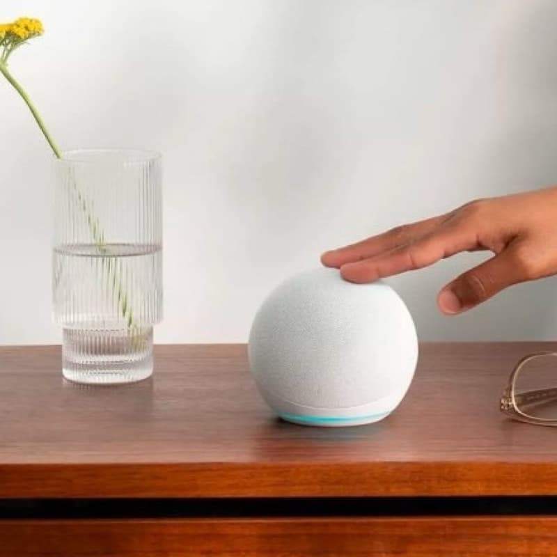 Mini Caixa De Som Alto Falante Com Luzes Bluetooth Sem Fio ECHQ Dof