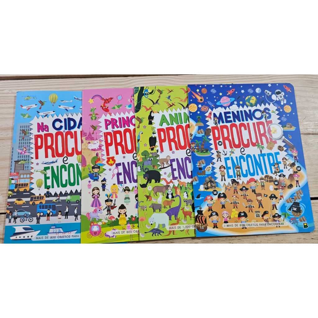 Livro Procure e Encontre 24 Páginas