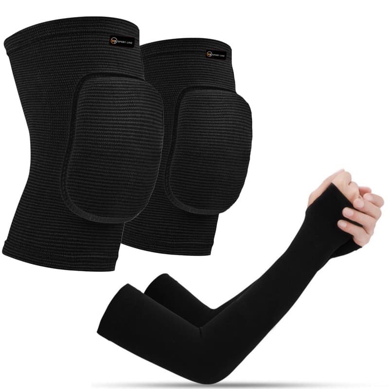 kit vôlei manguito + joelheira Classica acolchoada ORIGINAL