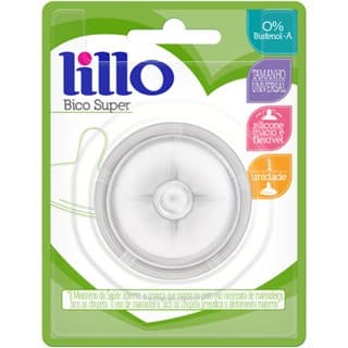 Bico Super Silicone para Mamadeira  Da Lillo