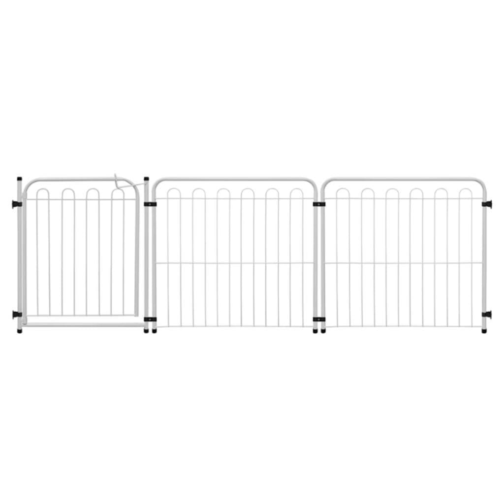 Kit Cercado Pet Portão Pet Cercado + Portão Pet 1,95M de comprimento Cercado para Criança Bebê