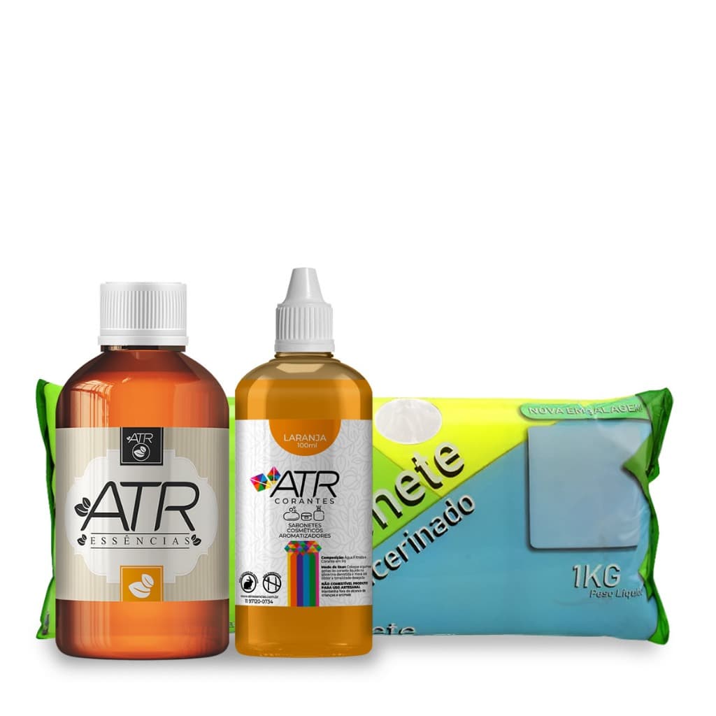 Kit Básico Para Sabonete Artesanal de Glicerina - Nossa Terra