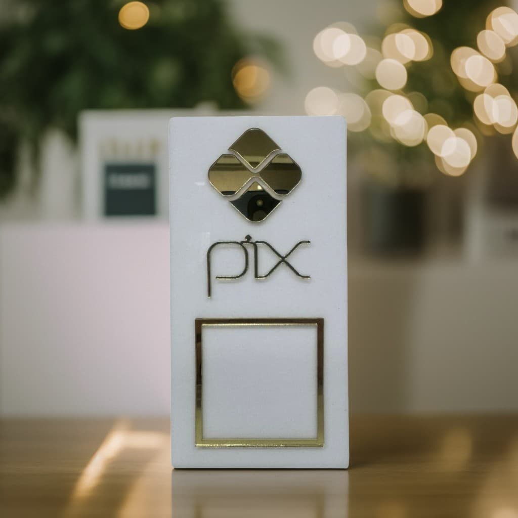 Placa Qr Code Pix Pagamento Seguro Blação Mesa Loja