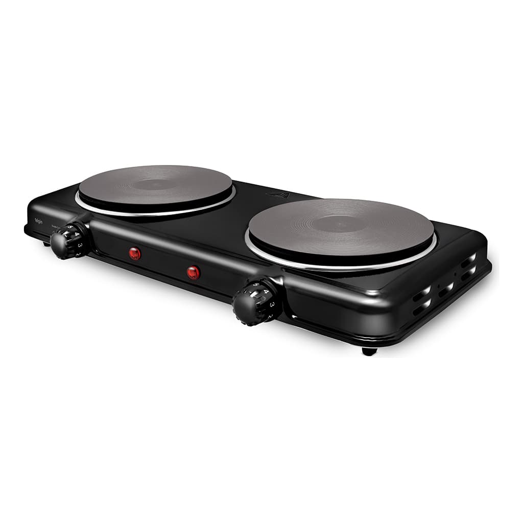 Fogão De Mesa Elétrico Elgin Double Cook 2 Bocas 2000w
