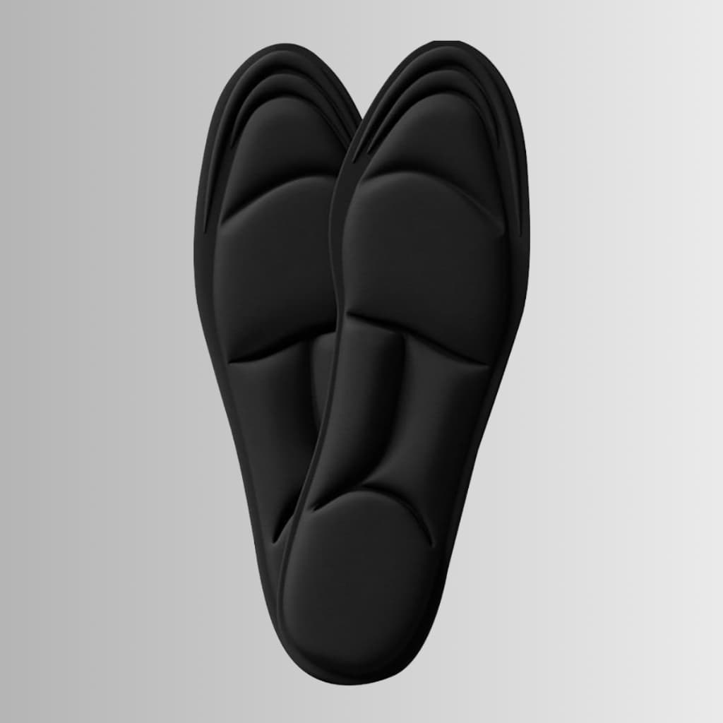 Palmilhas Viscoelástica Par 5D Espuma Para Sapatos - Almofadada Corrida Esportivas Confortável Respirável