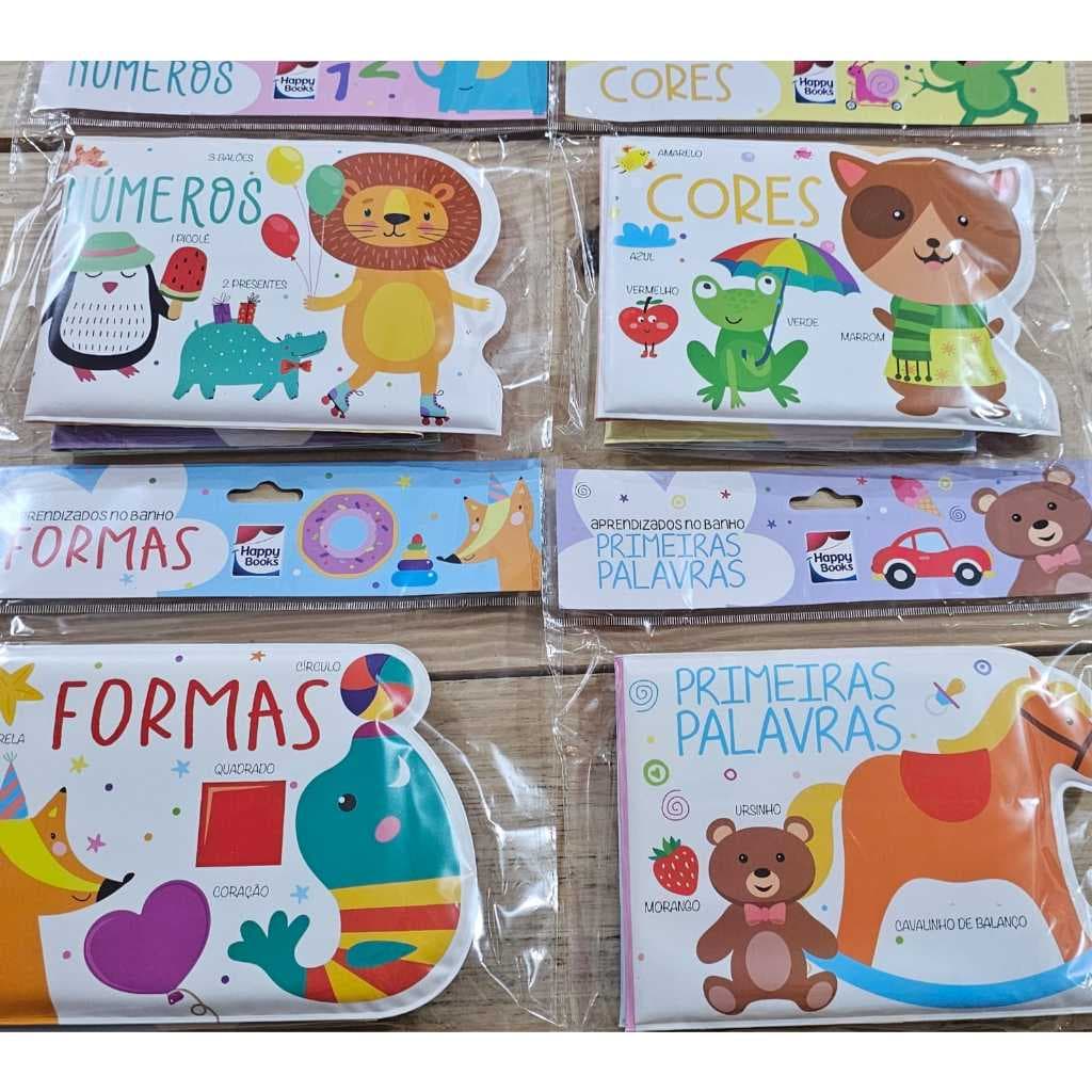 Livro Aprendizados no Banho Ótima Qualidade e Durabilidade