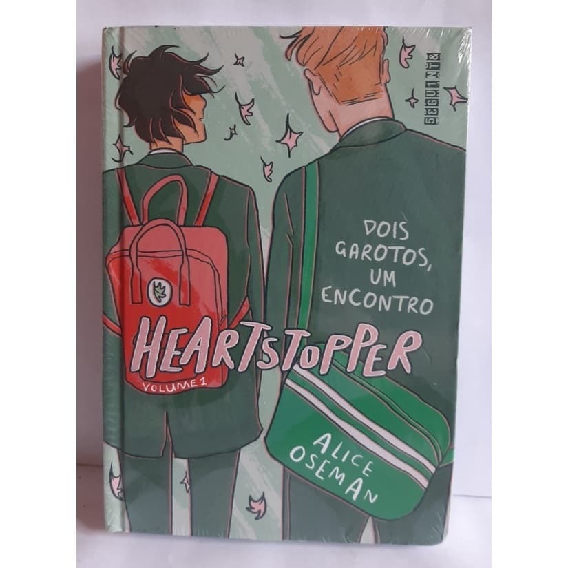 Livro Hearts Topper - Dois Garotos um Encontro - Lacrado - Capa Dura - Alice Osman