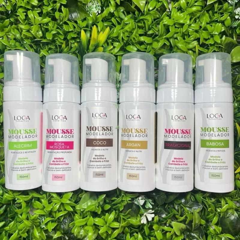 Mousse Modelador Cabelos Loca Cosmetics - 150ml