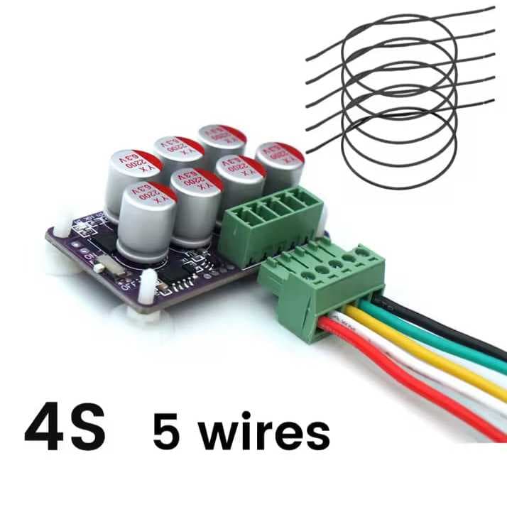 Balanceador Equalization Ativo 4s 12v 1A a 6A LiFePO4, Lithium Bateria Ativa