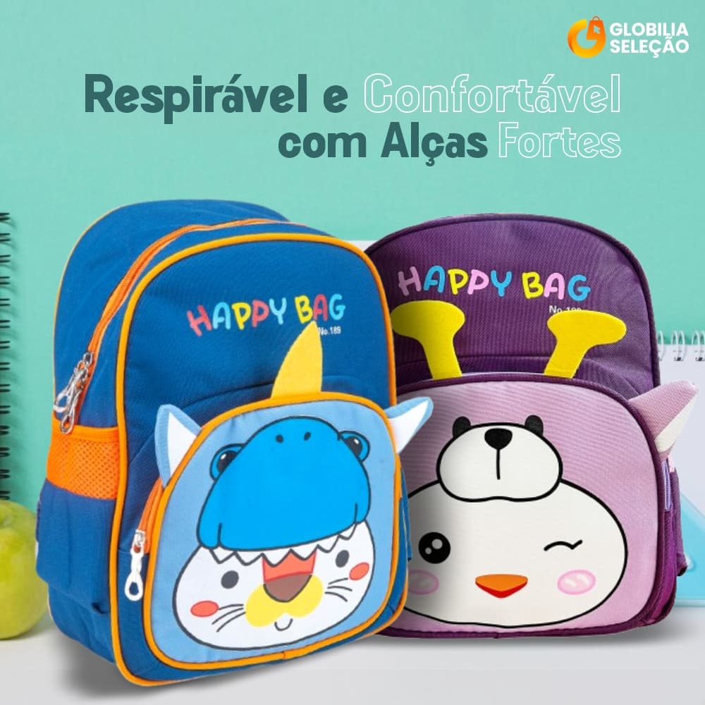 【Oferta por tempo limitado】Mochila Infantil Menino Menina Para 3 - 6 Anos 【Alta Qualidade】MA5812