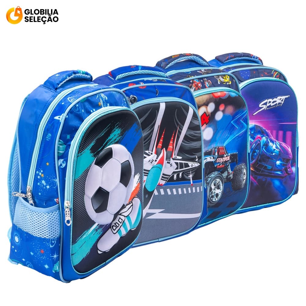 【Oferta por tempo limitado】Mochila Infantil Escolar Menino  Resistente Passeio Bolsa Impermeável