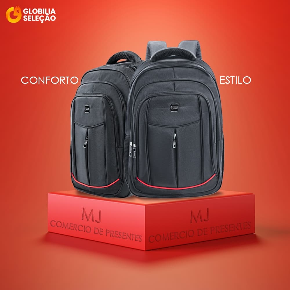 Mochila Para Notebook Escolar Executiva Adulto Masculina Feminina Grande Impermeável