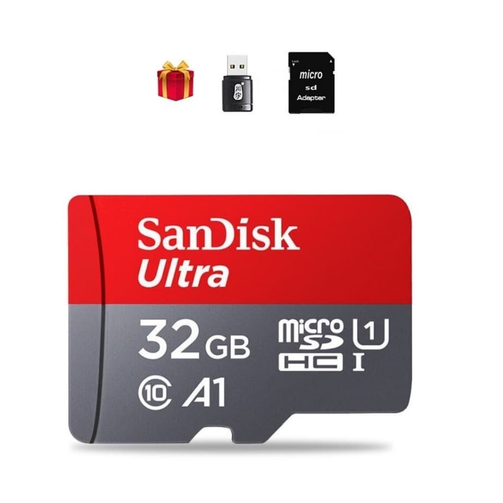 Cartão De Memória 32gb Classe 10 Para Celulares Câmeras Drones Sandisk