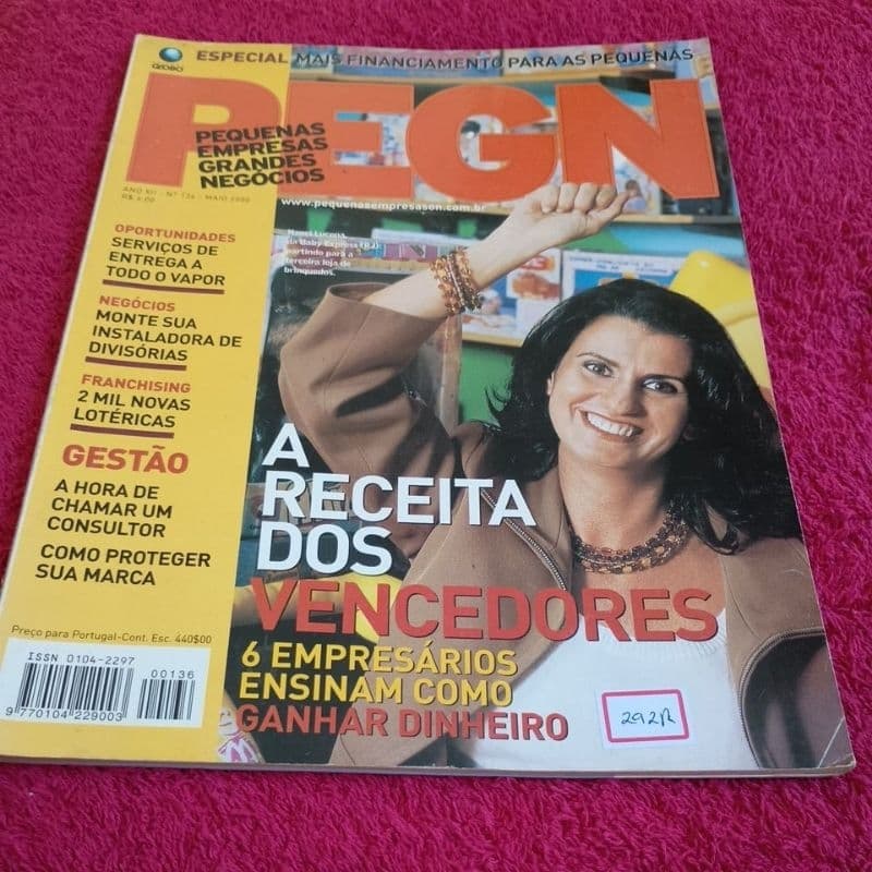 Revista Pequenas Empresas Grandes Negócios ( PEGN) ano XII nº 136 maio 2000 ( 292 R)