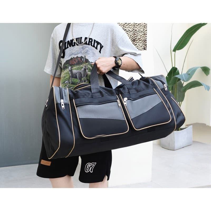 Bolsa de Viagem Grande Capacidade | Dobrável para Negócios, Avião e Curtas - Ombro Casual e Multiuso