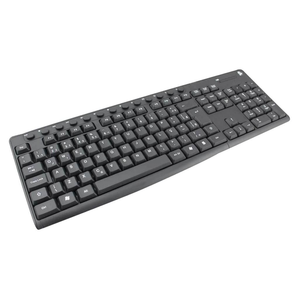 Teclado Wireless 2.4ghz Certificado Anatel Ergonômico 5+