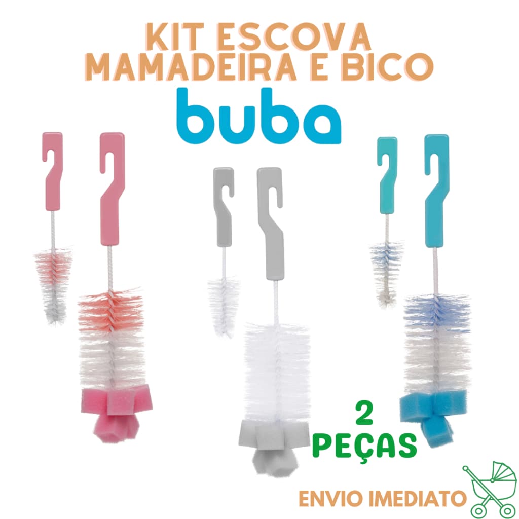 Escova Para Lavar Limpar garrafa térmica E Bico com Esponja  Garrafas Térmicas Multiuso