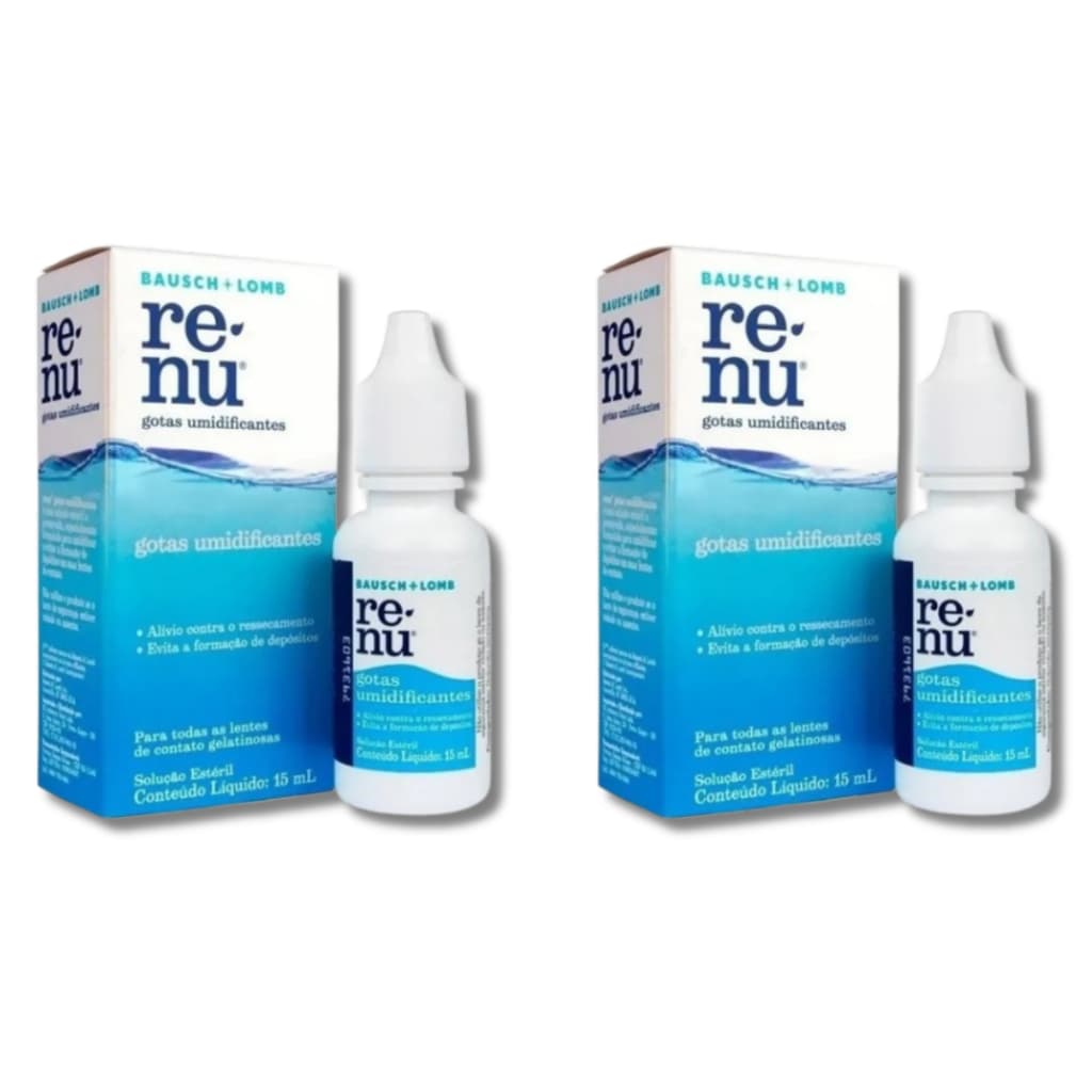 2 Renu Gotas Umidificante 15ml