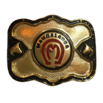 Fivela country infantil mangalarga ferradura para cinto