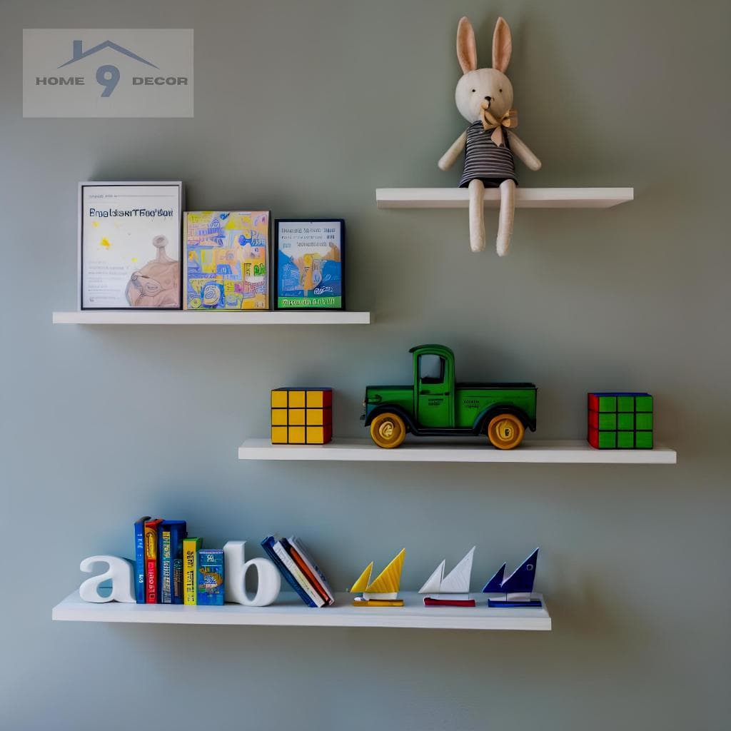 Kit 4 Prateleiras Branca Nicho Multiuso Quarto Sala Banheiro