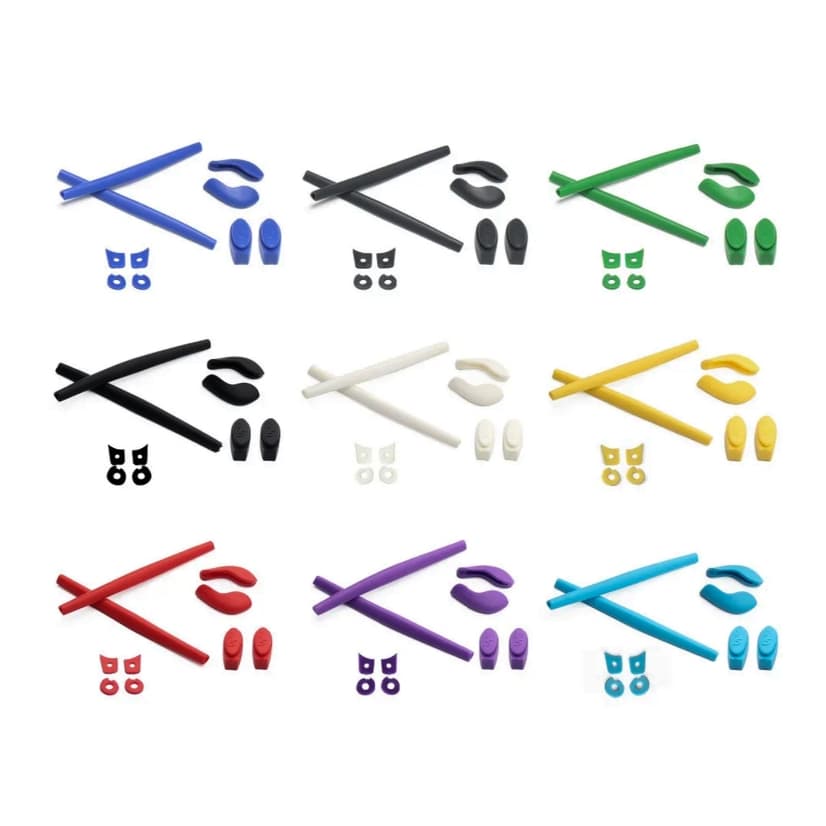 Par de Borracha para hastes óculos Juju + Par de plaquetas