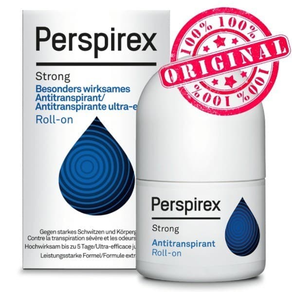 Desodorante Roll-on Antiperspirante Perspirex Strong Caixa 20ml