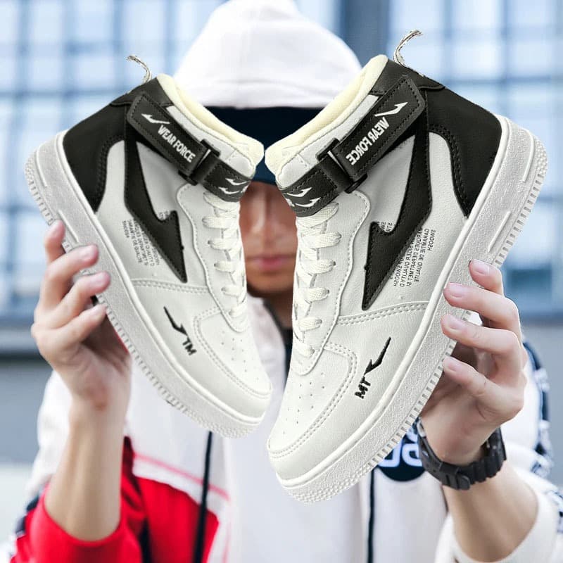 Tênis Botinha masculino feminino Academia Leve e confortável Envio Imediato