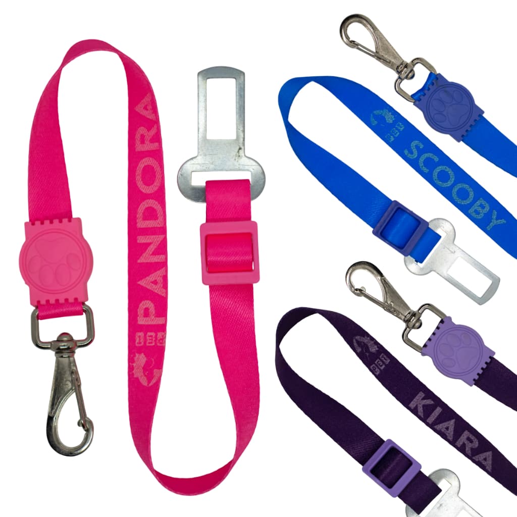 Cinto pet de segurança carro para cachorro e gato seguro ajustável