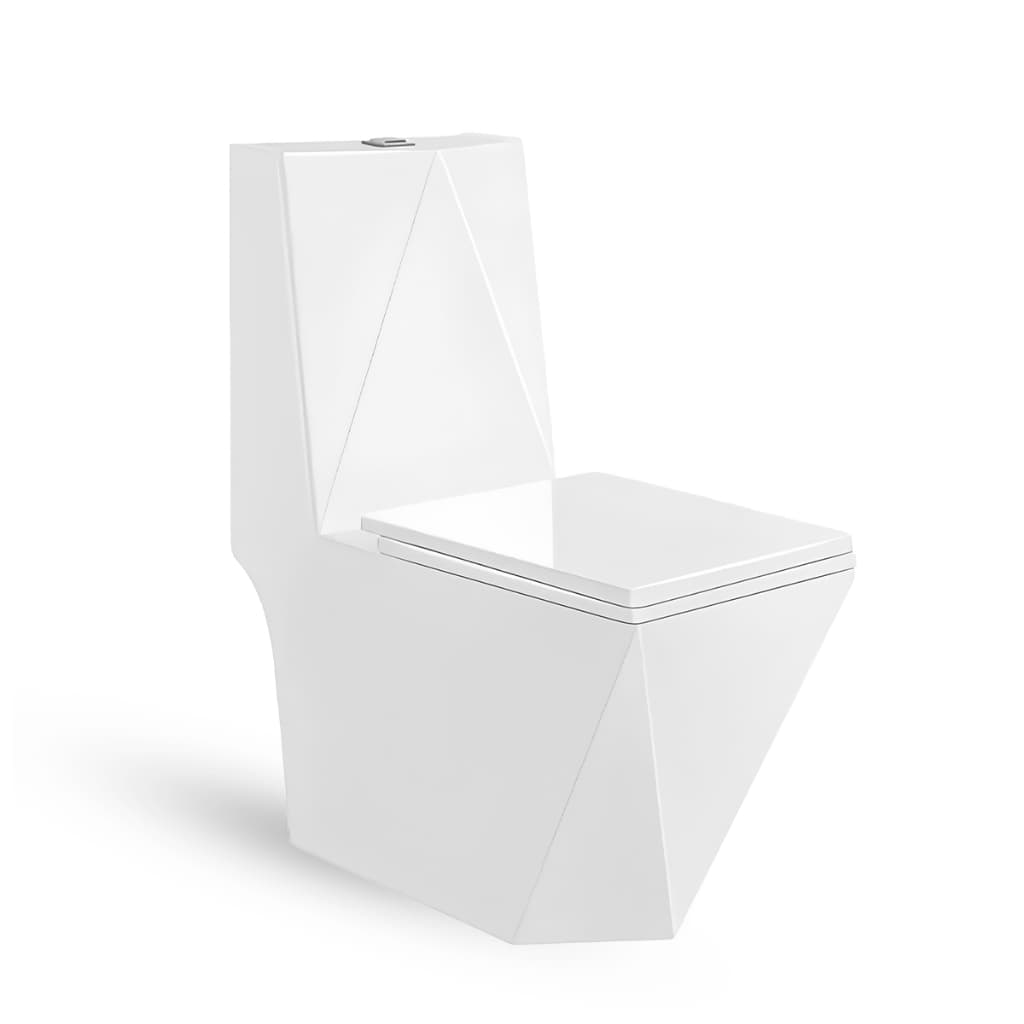 Vaso Sanitário Monobloco Cerâmica Modelo Diamante - VAB0005 Tubrax