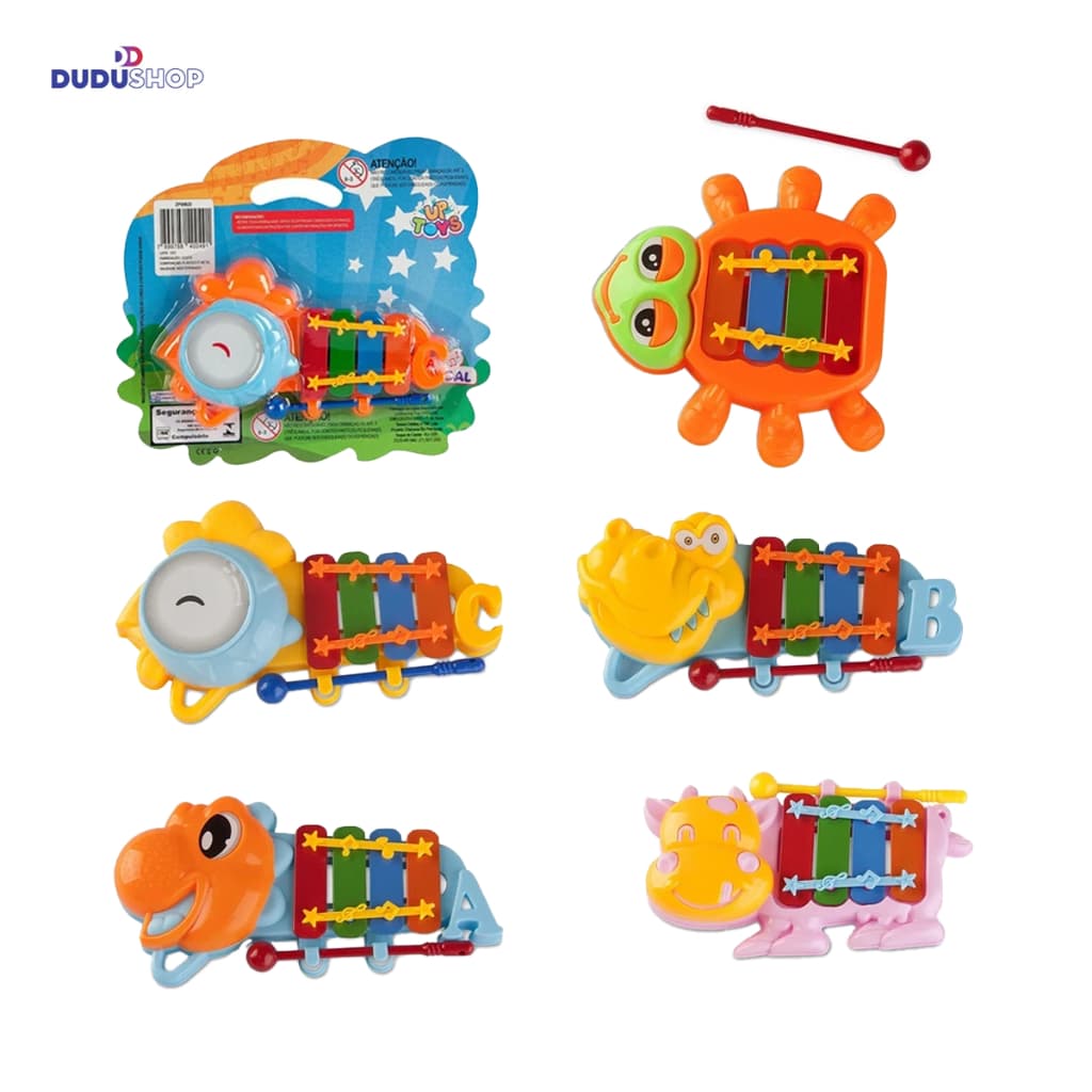 Xilofone Brinquedo Musical Bebê Infantil Educativo