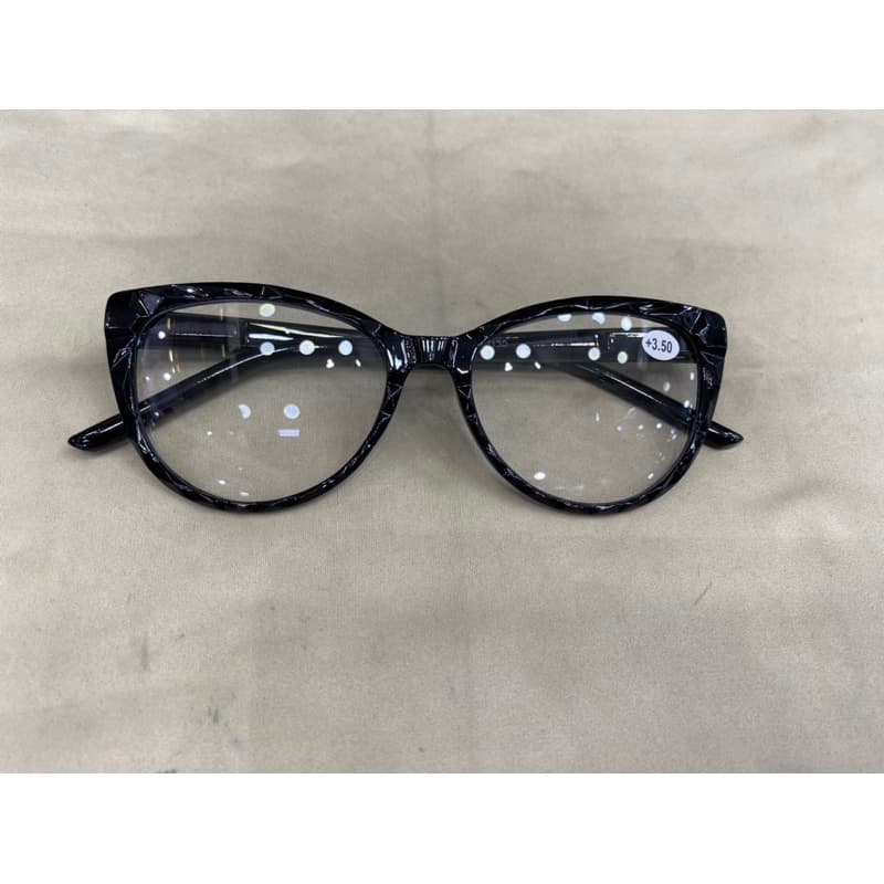 óculos  2130 diamante 3D gatinho oval feminino