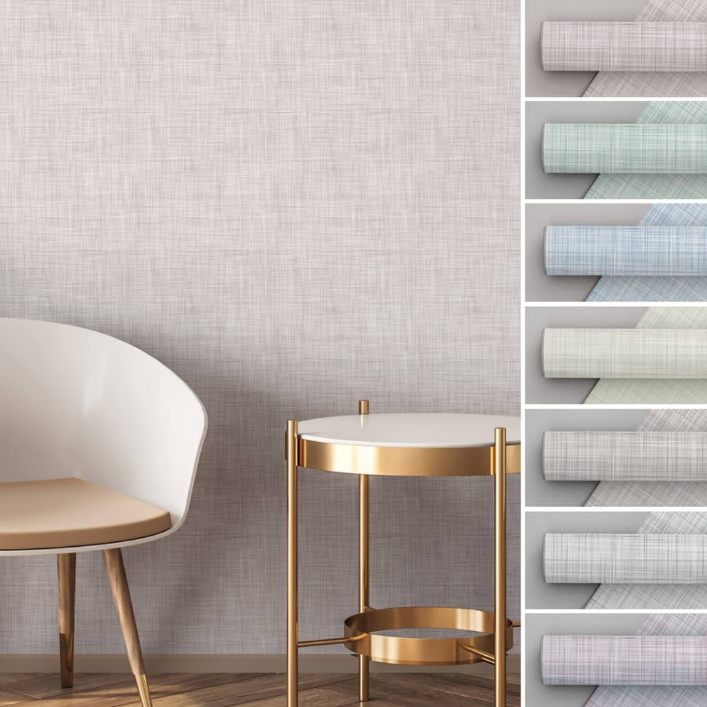 Adesivo Para Parede Imita Tecido Linho Textura Vinilico Lavável Sala Quarto Menino Menina