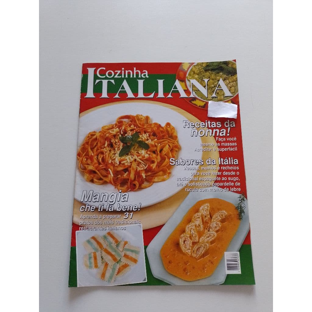 Revista Cozinha Italiana Receitas Da Nonna! Ab916 (Usado)