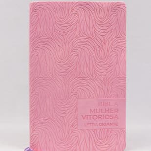 Bíblia da Mulher Vitoriosa com Pequenas Manchas - Desconto Especial - Imperfeição