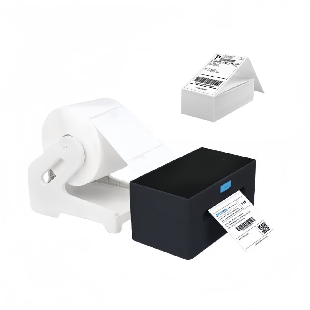 Impressora Bluetooth Sem Ribbon + Mil Etiquetas Térmica