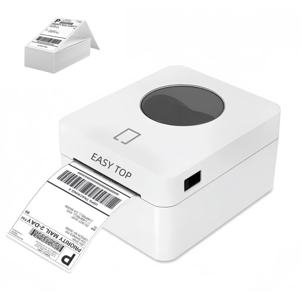 Impressora Térmica 203dpi Função Bluetooth + Mil Etiquetas