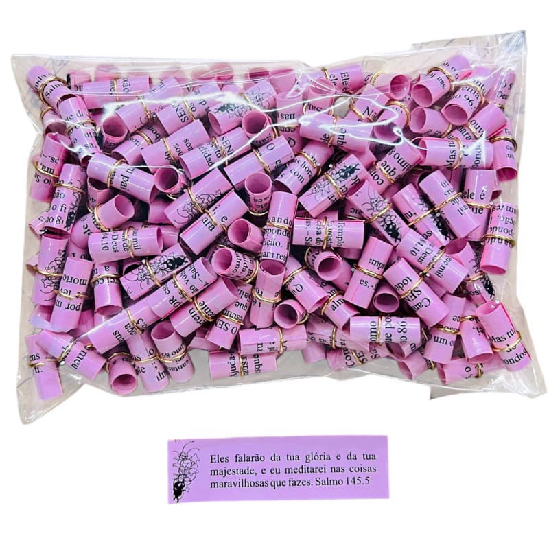 600 enroladinho versículos bíblico  promessa mana rosa