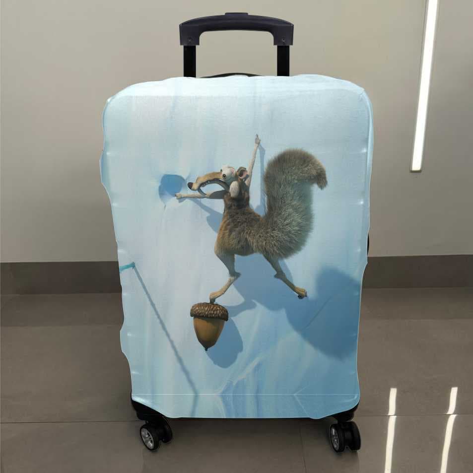 Capa Elástica Protetora de Mala Esquilo era do gelo P,M,G