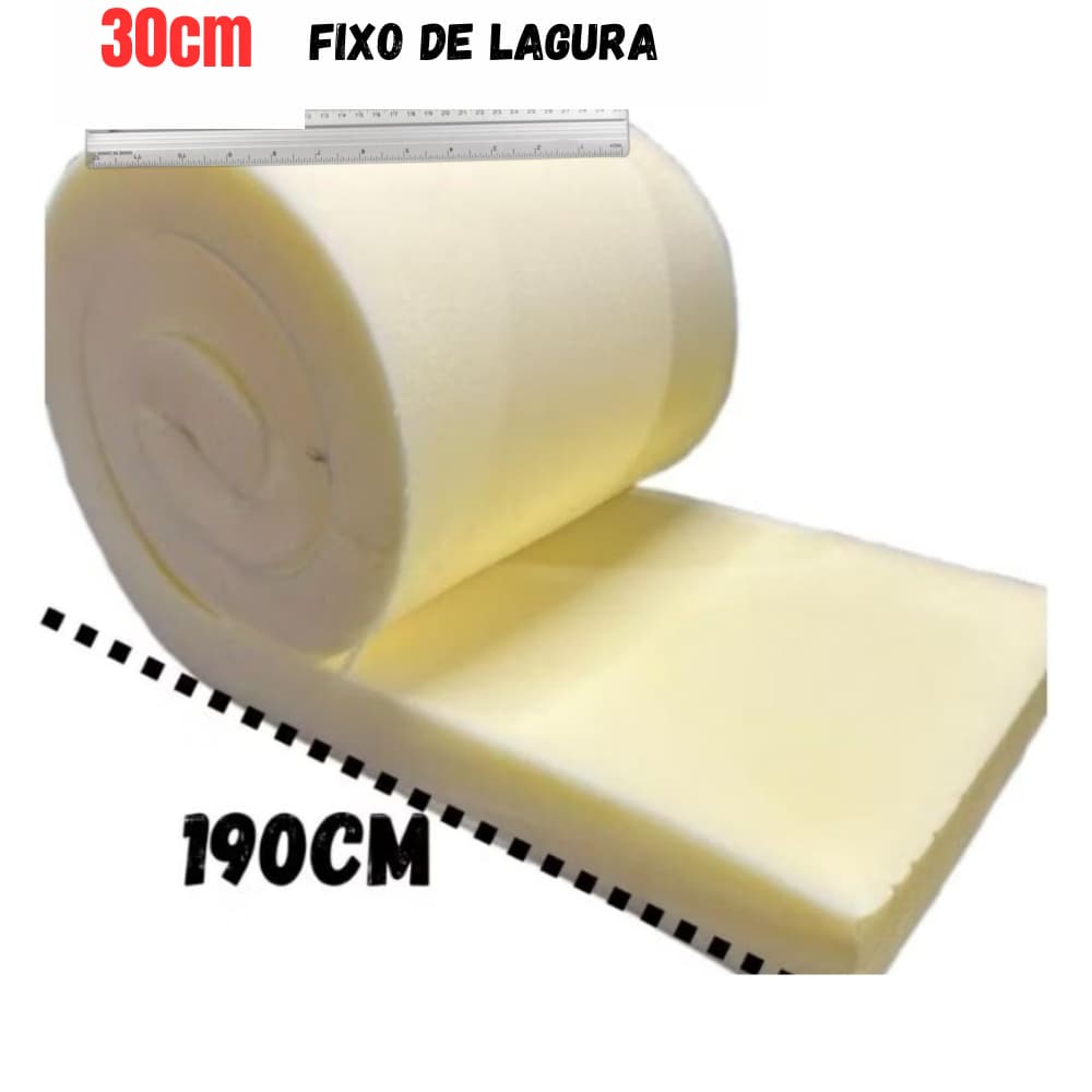 Espuma D33 Em Metro 190cm x 30cm 5cm de assento de sofás colchão cadeira almofada