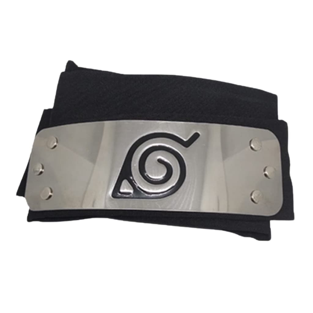 Bandana Naruto em Aço Inox (Vila da Folha)