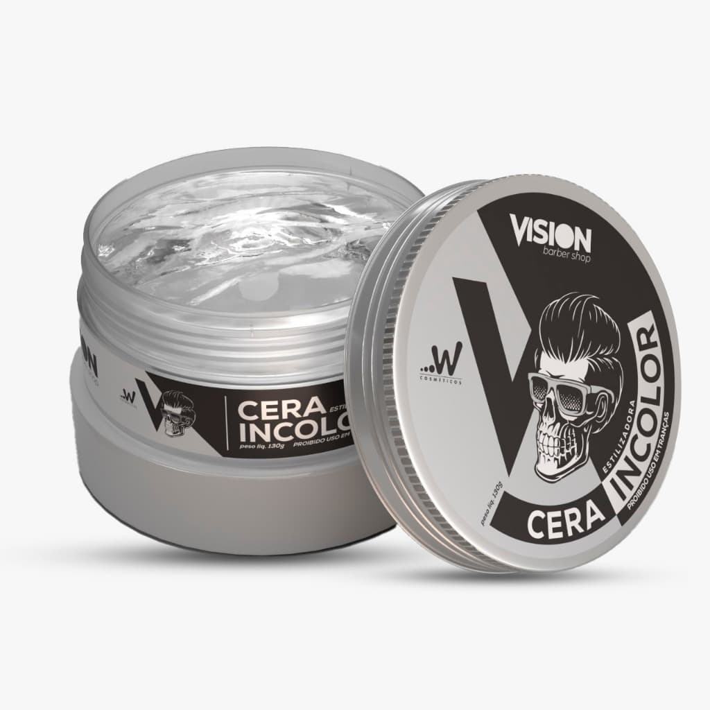 Cera Pomada Modeladora Vision Barber Shop 130g