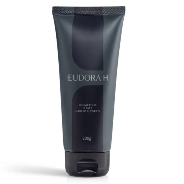 Shower Gel Cabelo e Corpo Masculino Eudora H 200g Eudora