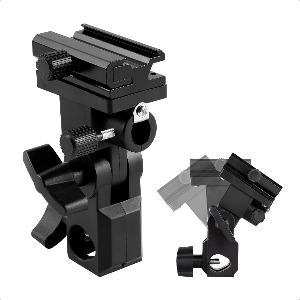 Suporte Holder Hot Shoe Ajustável Sou Foto SPF-01 para Sombrinha e Flash Speedlite