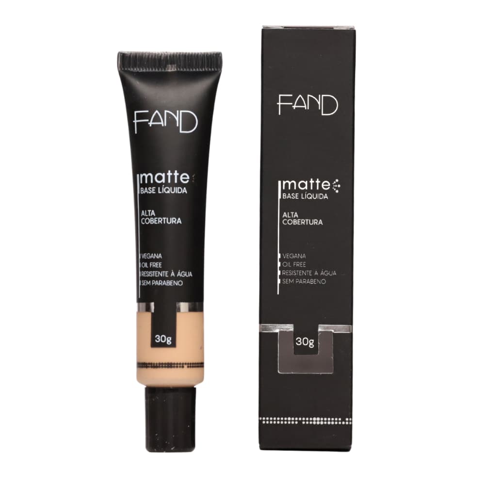 Base Líquida Matte Fand Cosméticos 30G